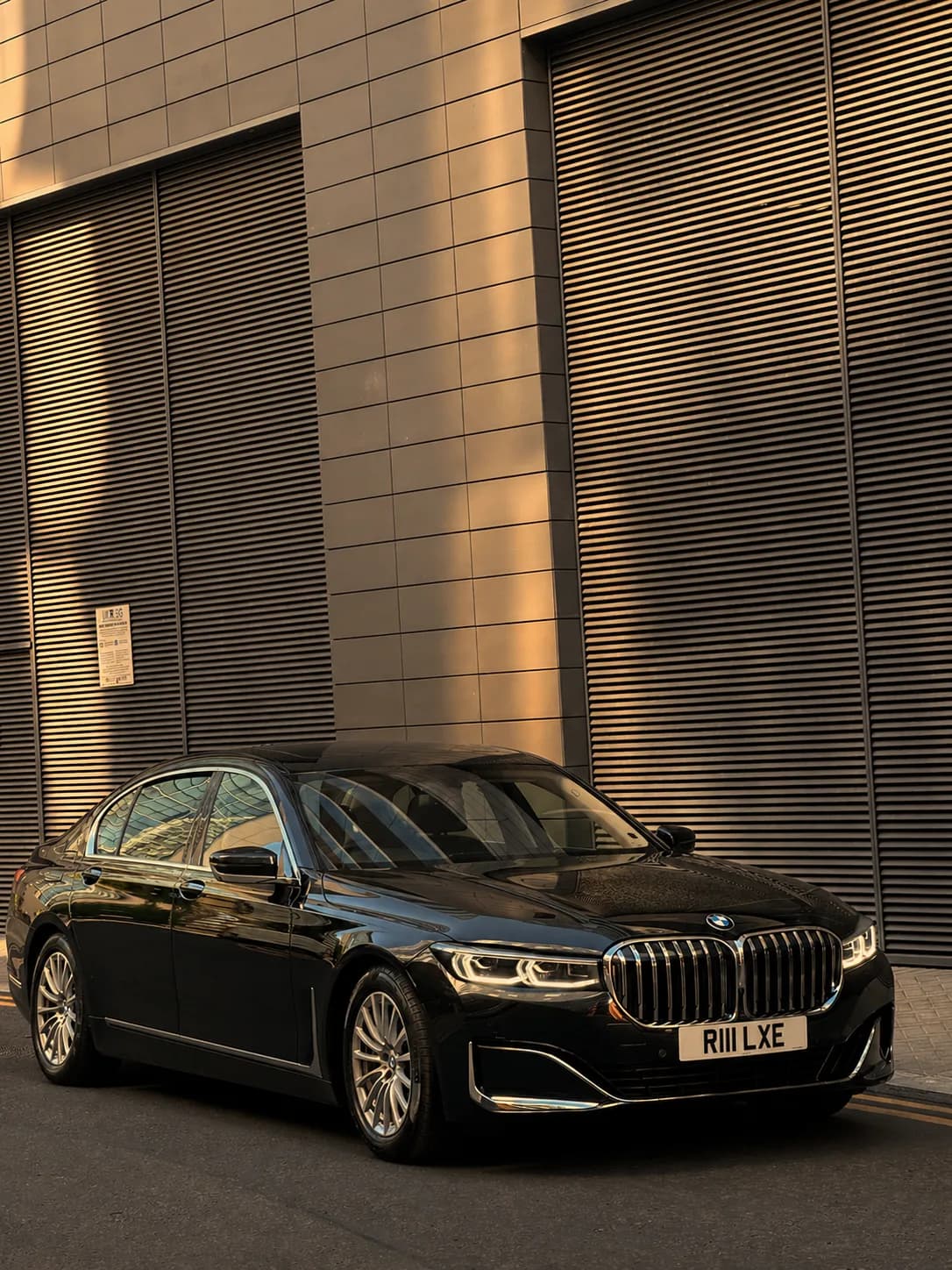 Roadluxe BMW 7 Series golden hour Manchester Roadluxe BMW 7 Series golden hour Manchester